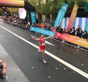 Camilo Santiago segundo clasificado Behobia San Sebastián 2017 Camilo Santiago segundo clasificado Behobia San Sebastián 2017
