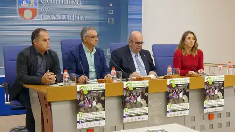 Presentación de la Feria de la Alubia y la Hortaliza En Casar de Periedo en Cabezón de la Sal