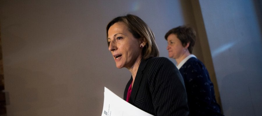 La presidenta del Parlament, Carme Forcadell La presidenta del Parlament, Carme Forcadell