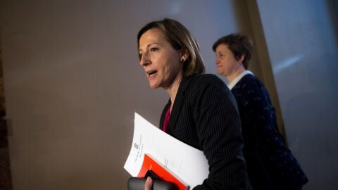 La expresidenta del Parlament, Carme Forcadell