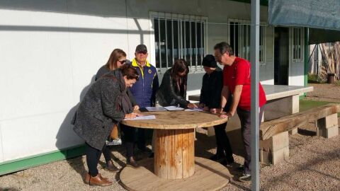 Els horts urbans Fila 13 compten amb 43 parcel&bull;les de al voltant de 40 metres quadrats, tres m&eacute;s de 73 metres per a associacions i una m&eacute;s per a compostatge.