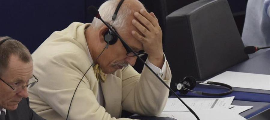 El eurodiputado polaco, Janusz Korwin-Mikke El eurodiputado polaco, Janusz Korwin-Mikke