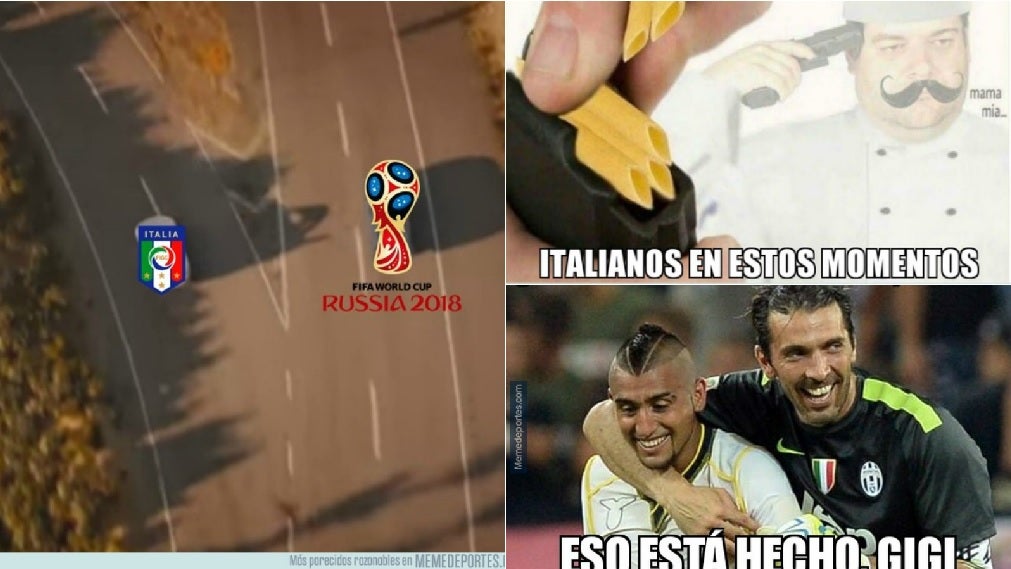 Italia y su no clasificación para el Mundial, protagonizan los mejores memes de Internet Italia y su no clasificación para el Mundial, protagonizan los mejores memes de Internet