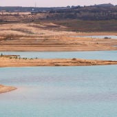 El pantano de La Pedrera, peteneciente a la cuenca hidrográfica del Segura