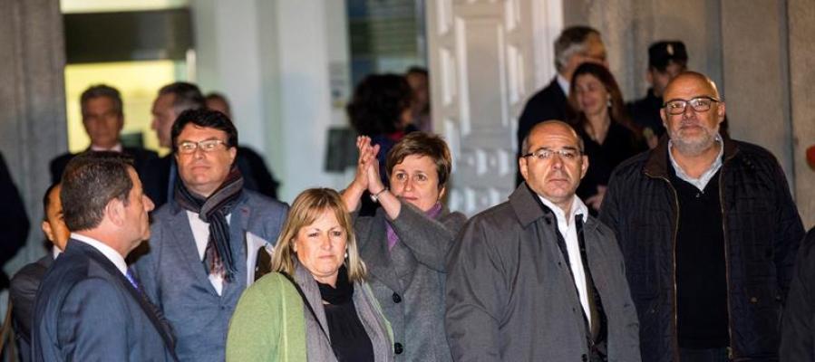 Nuet, Corominas, Guinó, Simó y Barrufet en el Tribunal Supremo Nuet, Corominas, Guinó, Simó y Barrufet en el Tribunal Supremo