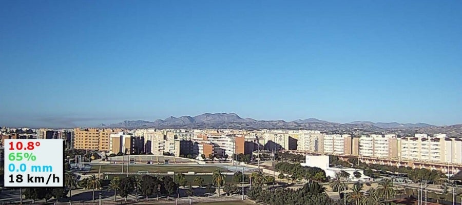 Webcam de Altabix de 'TiempoElche' Webcam de Altabix de 'TiempoElche'