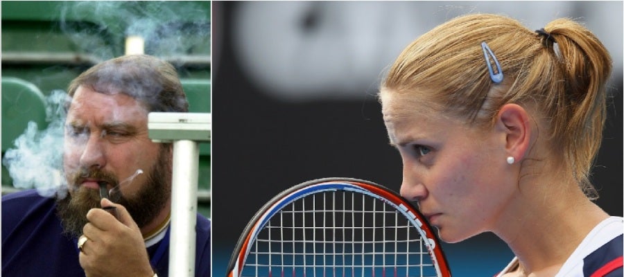 Damir Dokic y Jelena Dokic Damir Dokic y Jelena Dokic