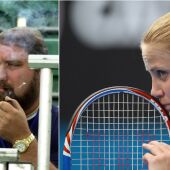 Damir Dokic y Jelena Dokic