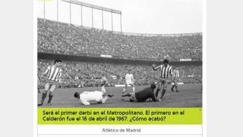Trivial Atl&eacute;tico - Real Madrid