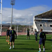 Entrenamiento del Málaga CF en el Ciudad de Málaga Entrenamiento del Málaga CF en el Ciudad de Málaga