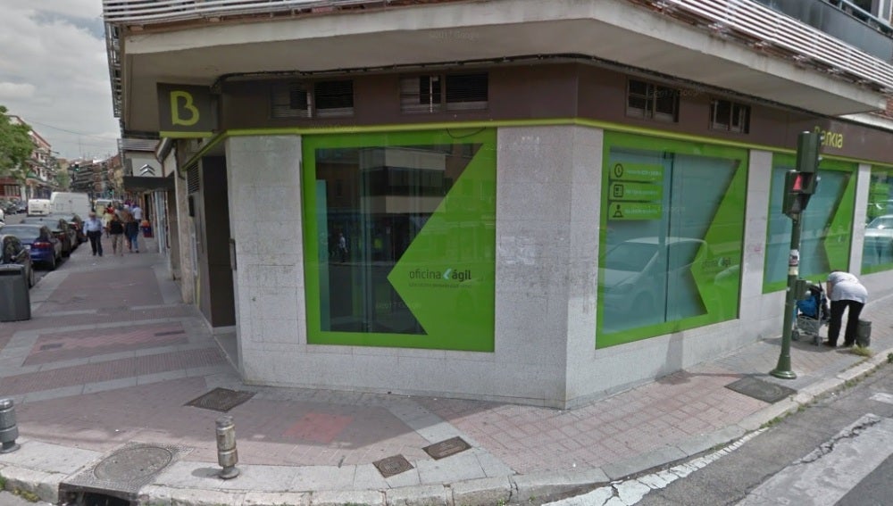 Sucursal de Bankia en Usera