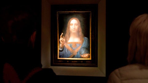 Cuadro subastado de Leonardo Da Vinci