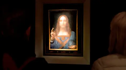 Cuadro subastado de Leonardo Da Vinci Cuadro subastado de Leonardo Da Vinci
