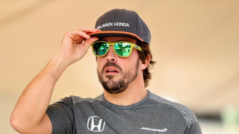 Fernando Alonso, en Abu Dabi