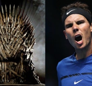 Rafa Nadal, fan de Juego de Tronos Rafa Nadal, fan de Juego de Tronos