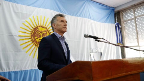 El presidente de Argentina, Mauricio Macri