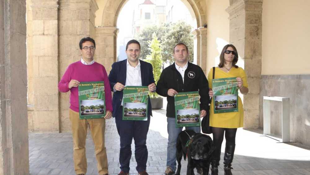 La romería de perros guía a la Magdalena prevé unos 200 participantes en su segunda edición.