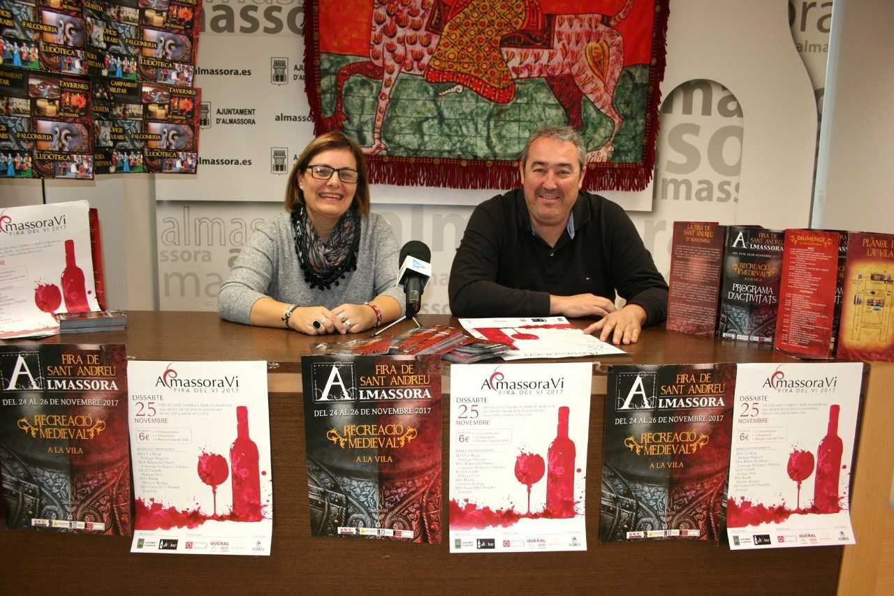 Almassora Vi se une este sábado a la Fira de Sant Andreu para complementar la oferta de la Feria Medieval Almassora Vi se une este sábado a la Fira de Sant Andreu para complementar la oferta de la Feria Medieval