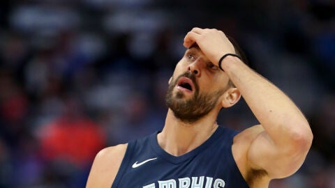 Marc Gasol, con los Grizzlies