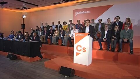 Albert Rivera en el Consejo General de Ciudadanos