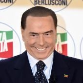 Silvio Berlusconi en un acto de su partido