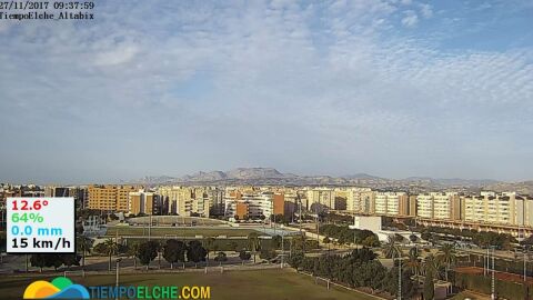 Imagen webcam TiempoElche.com