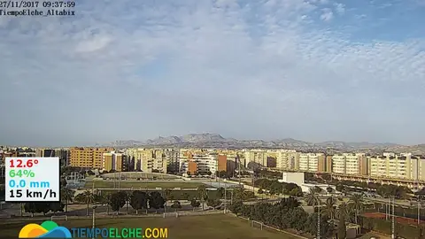 Imagen webcam TiempoElche.com Imagen webcam TiempoElche.com