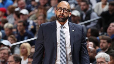David Fizdale, en un partido de Memphis Grizzlies
