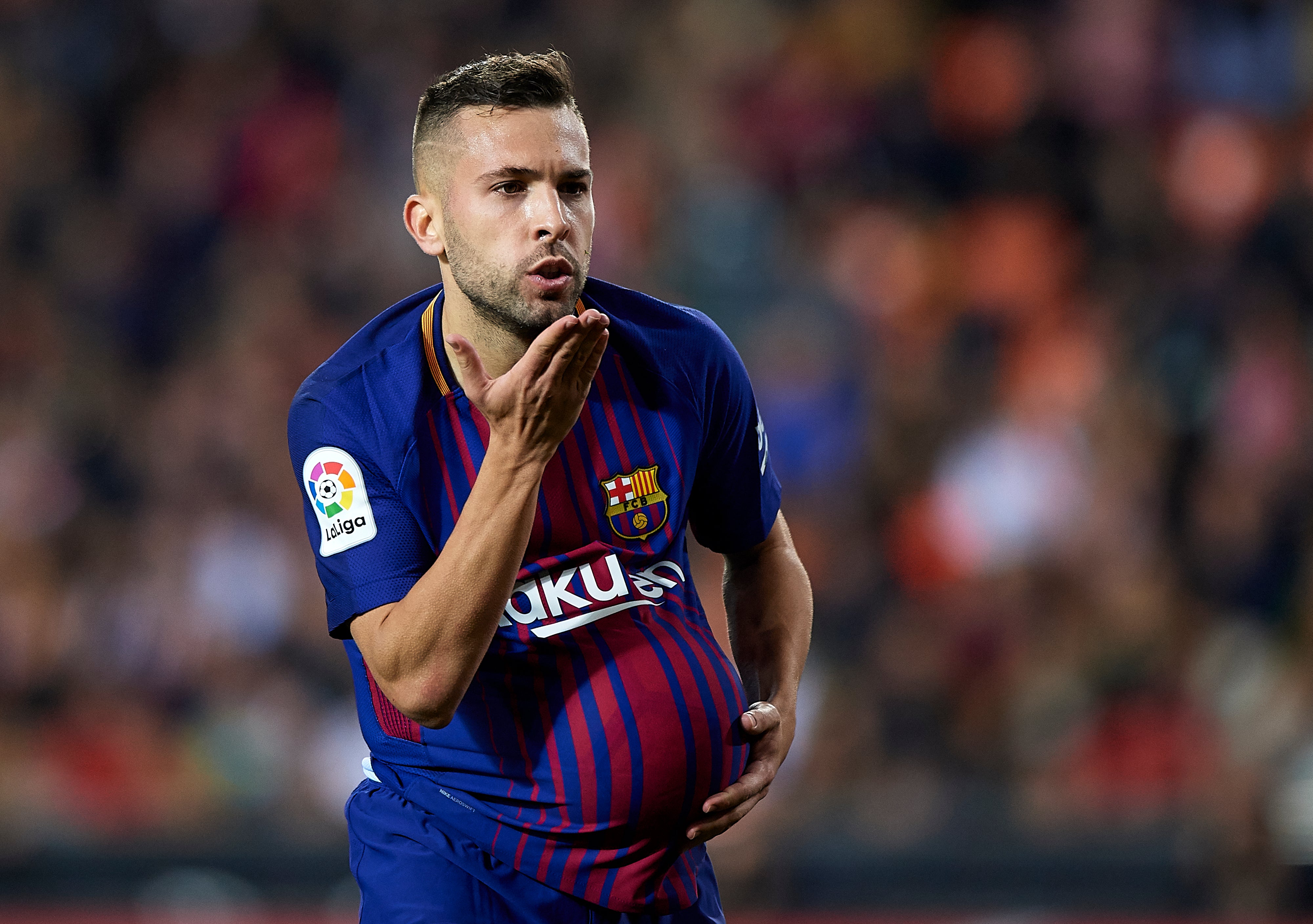 Las palabras de Jordi Alba sobre la distancia de puntos con el Real Madrid que ahora se le han vuelto en contra Las palabras de Jordi Alba sobre la distancia de puntos con el Real Madrid que ahora se le han vuelto en contra