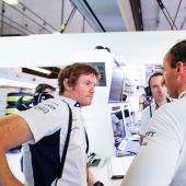 Robert Kubica durante el test de neumáticos en Pirelli 