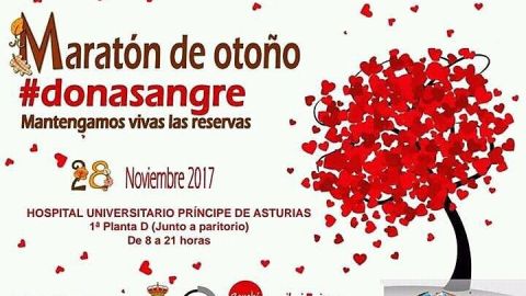 Marat&oacute;n donaciones Hospital de Alcal&aacute;