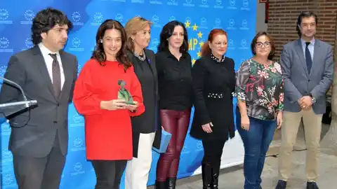 Pilar Zamora recogió el premio de la FEMP Pilar Zamora recogió el premio de la FEMP