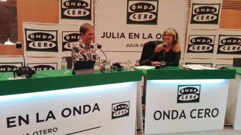 Uxue Barkos en Julia en la onda