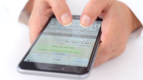 Aplicaci&oacute;n de smartphones Whatsapp