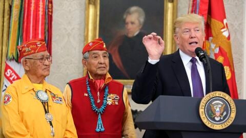 El presidente de Estados Unidos, Donald Trump 