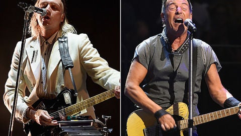 Arcade Fire y Bruce Springsteen