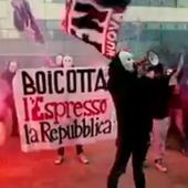 Ataque y sabotaje de los ultraderechistas de 'Forza Nuova' al diario italiano 'La Repubblica'