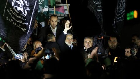 El principal l&iacute;der de la organizaci&oacute;n Hamas, Sheikh Ismaeil Haneiya