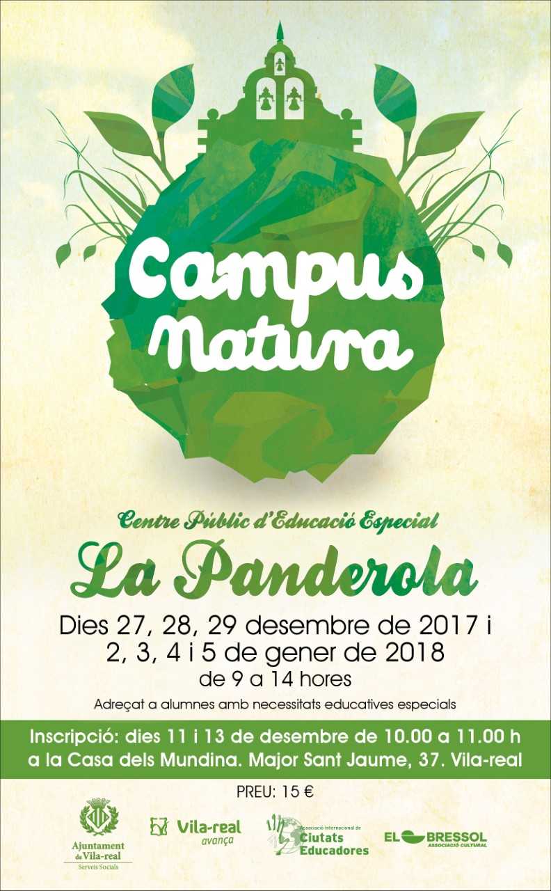 Serveis Socials convoca el Campus Natura per a xiquets amb diversitat funcional Serveis Socials convoca el Campus Natura per a xiquets amb diversitat funcional