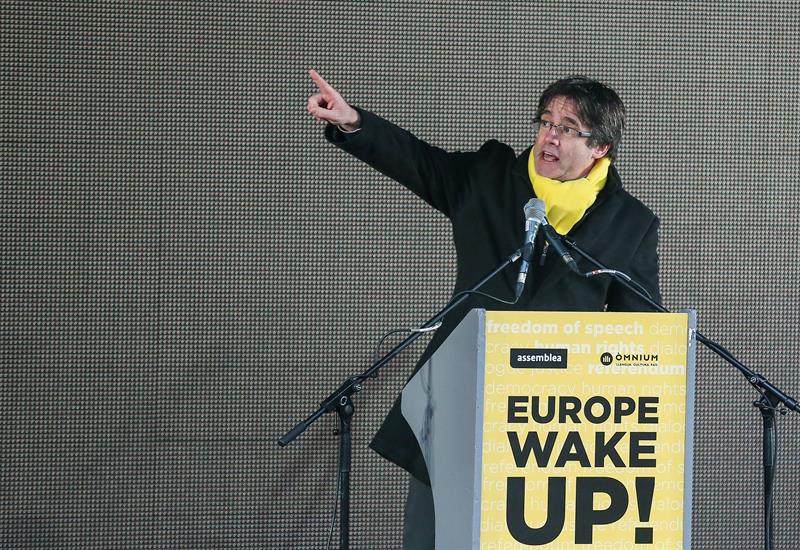 Carles Puigdemont: "Cataluña es la mejor cara de Europa" Carles Puigdemont: "Cataluña es la mejor cara de Europa"