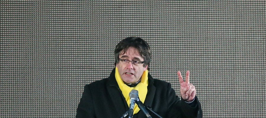 El expresident de la Generalitat, Carles Puigdemont El expresident de la Generalitat, Carles Puigdemont