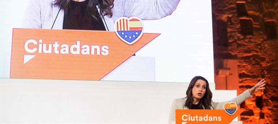 La candidata de Ciudadanos a la Presidencia de la Generalitat, Inés Arrimadas La candidata de Ciudadanos a la Presidencia de la Generalitat, Inés Arrimadas