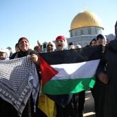 Protestas en Jerusalén tras la decisión de Trump de reconocerla como capital de Israel