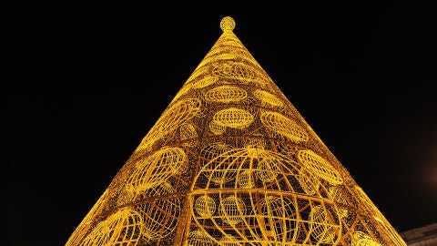 &aacute;rbol de Navidad en Madrid
