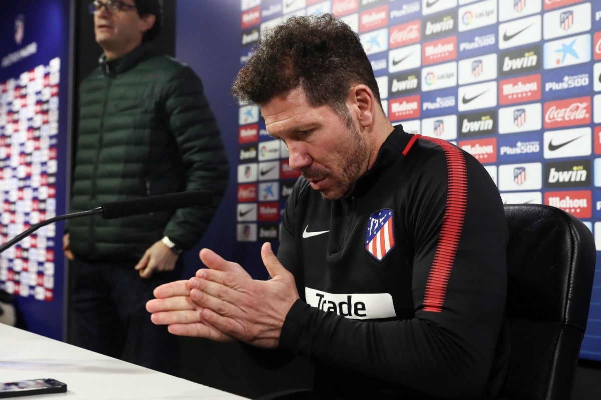 Simeone: "Nadie aquí tiene las mismas características de Antoine Griezmann" Simeone: "Nadie aquí tiene las mismas características de Antoine Griezmann"