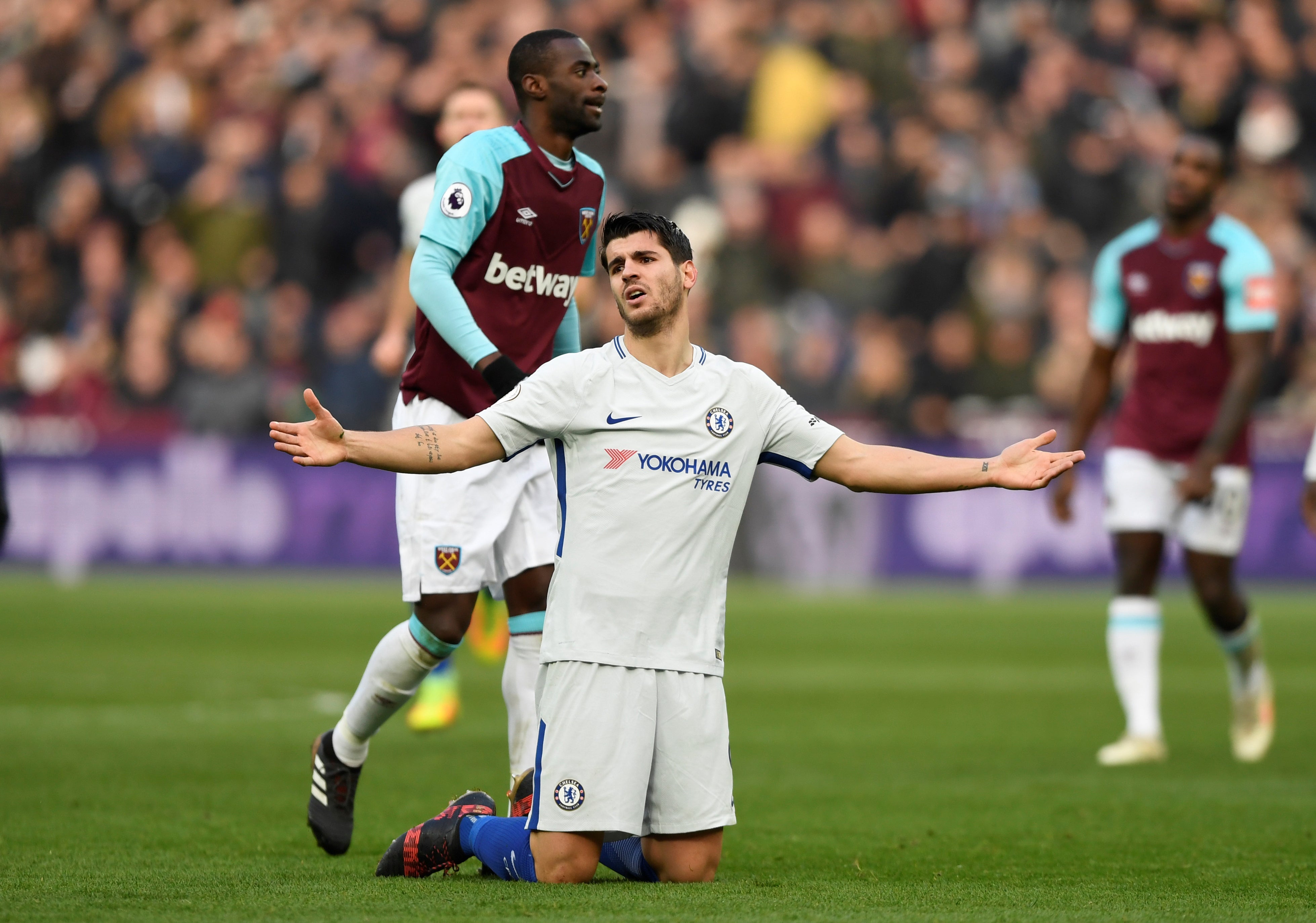 El West Ham hunde a un Chelsea que tiene casi imposible la Premier El West Ham hunde a un Chelsea que tiene casi imposible la Premier