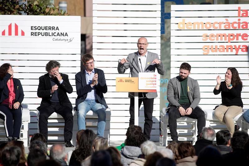 Romeva dice que si en Cataluña gana "el bloque del 155" volverá el "fascismo" Romeva dice que si en Cataluña gana "el bloque del 155" volverá el "fascismo"