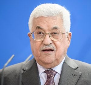 El presidente palestino, Mahmud Abás El presidente palestino, Mahmud Abás