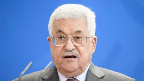 El presidente palestino, Mahmud Abás El presidente palestino, Mahmud Abás