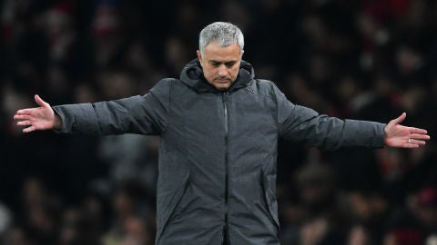 Mourinho, en un partido